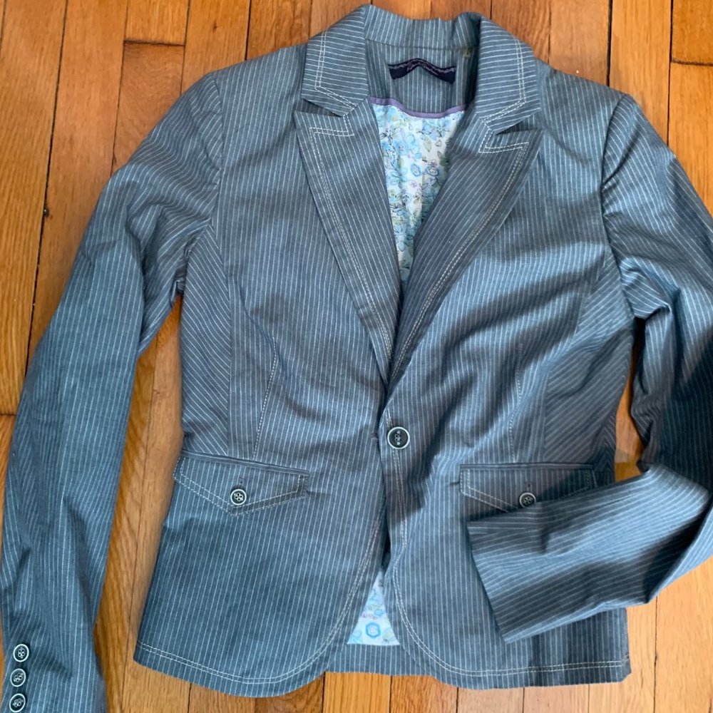 Striped cotton  woman's blazer